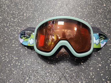 Used Smith Snow Goggles Youth Teal 11849-S000040133