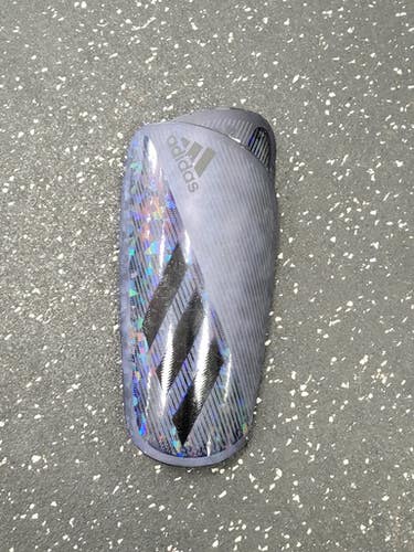Used Adidas Soccer Shin Guards Adult Navy Blue Senior 11849-S000040124