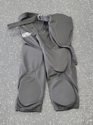 Used Rawlings Youth FB Integrated Pants Black S/M 11849-S000040118
