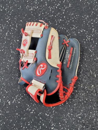 Used Rawlings WPL110NWS BB/SB Glove RH Throw White 11" 11849-S000040112