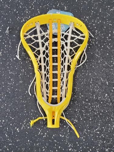 Used DeBeer RAPTURE Womens Lacrosse Head Yellow 11849-S000040105