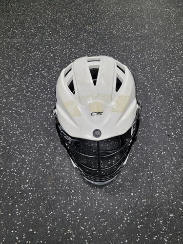 Used Cascade CS Lacrosse Helmet White One Size 11849-S000040064