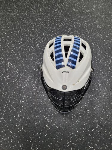 Used Cascade CS Lacrosse Helmet White One Size 11849-S000040061