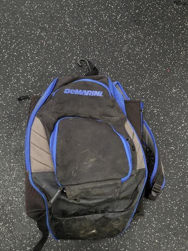 Used Demarini VOODOO BB BAG BB/SB Player Carry Bag Royal Blue 11849-S000040022