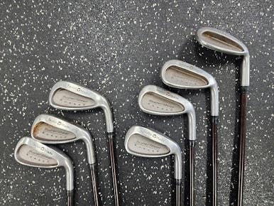 Used Taylormade SUPERSTEEL BURNER Mens Iron Set RH 4I-SW 11849-S000040012