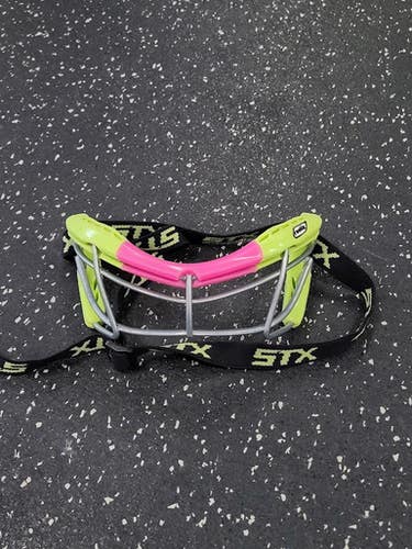 Used STX ROOKIE Lacrosse Facial Protect Yellow Senior 11849-S000039979