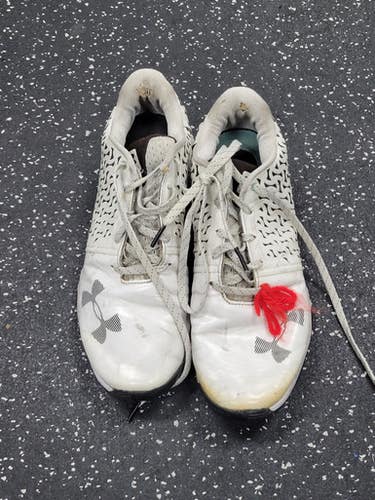 Used Under Armour LAX Cleats Womens White Senior 9.5 11849-S000039928