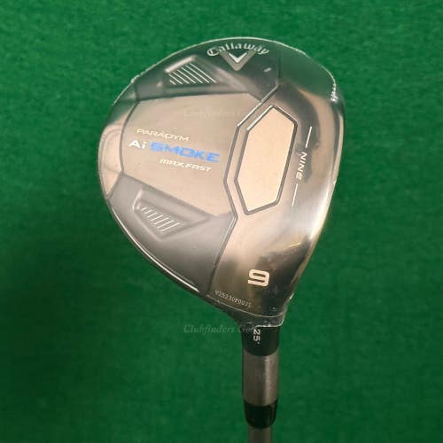 NEW Callaway Paradym Ai Smoke Max Fast 25 Fairway 9 Air Speeder 50 Stiff w/HC
