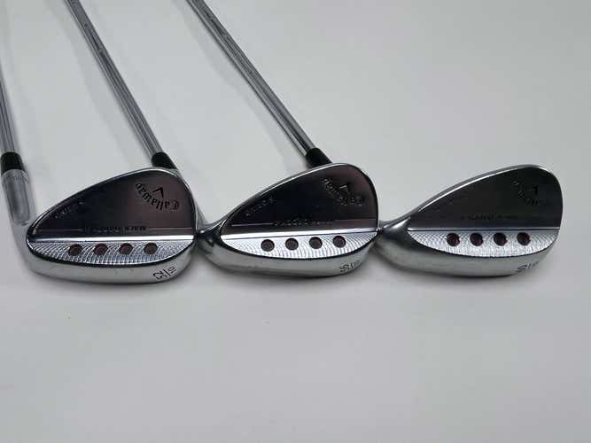 Callaway Mack Daddy 4 Chrome Wedge Set 52* 10 | 56* 10 | 60* 10 DG S200 Stiff RH