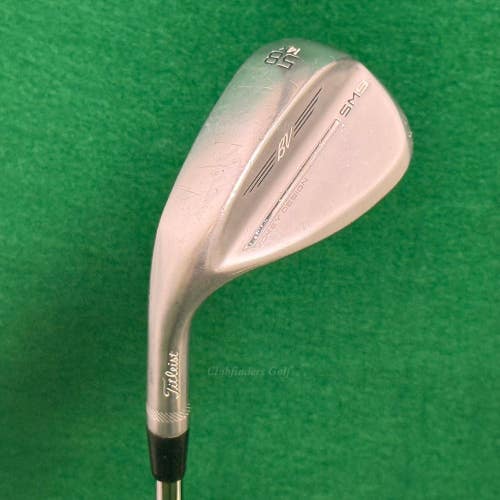 LH Titleist Vokey SM9 Chrome 58-14K 58 Lob Wedge Vokey Design Steel Wedge Flex