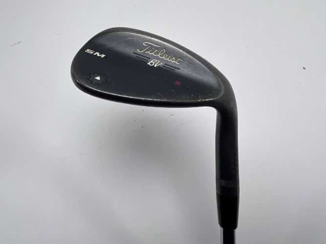 Titleist Vokey SM6 Jet Black Sand Wedge SW 56* 10 Bounce S-Grind Wedge RH