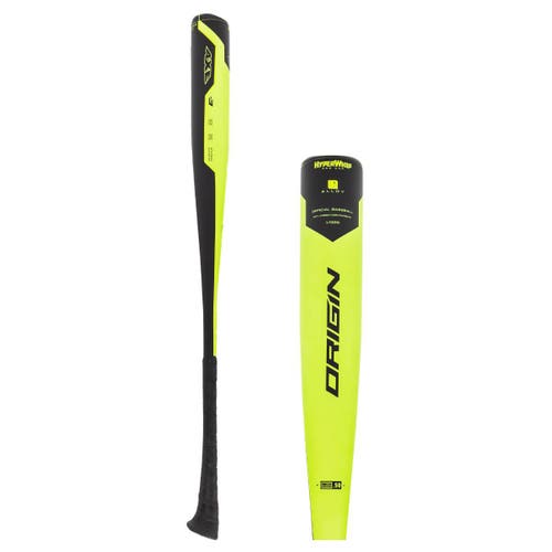 2019 AXE Origin Alloy BBCOR Certified Bat (-3) 30 oz 33" (New)