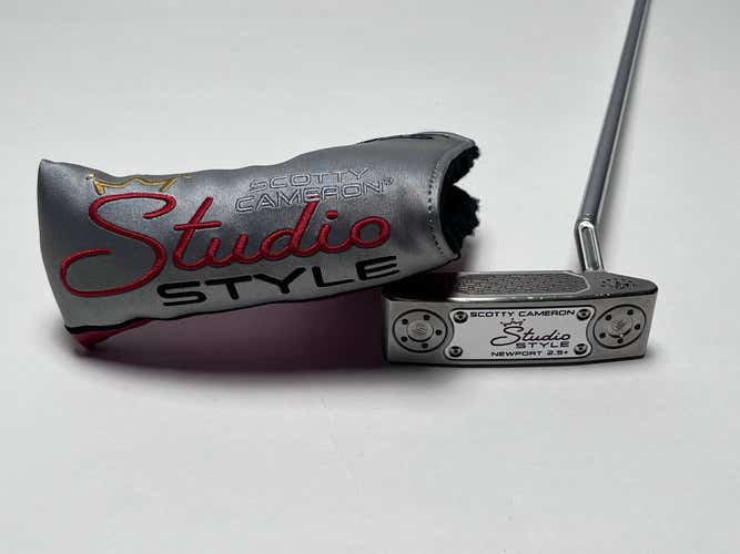 Scotty Cameron Studio Style Newport 2.5 Plus 2025 Putter 35" Mens RH HC NEW