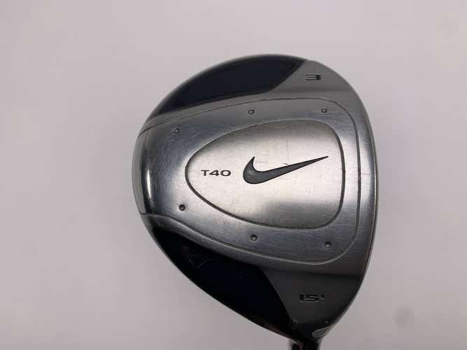 Nike T-40 Oversize 3 Fairway Wood 15* True Temper Speed Step Regular RH
