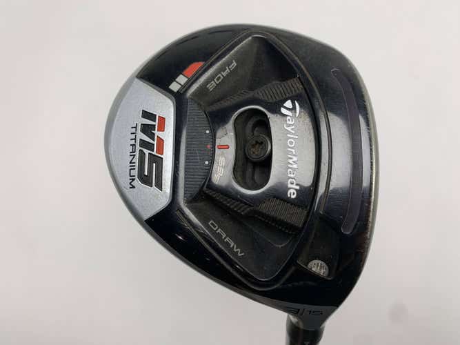 TaylorMade M5 3 Fairway Wood 15* Fujikura Atmos Blue Tour Spec 7X Extra Stiff RH
