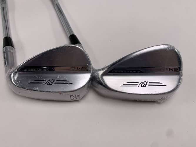 Titleist Vokey SM10 Tour Chrome Wedge Set 52* 8 | 56* 14 SM10 Wedge RH