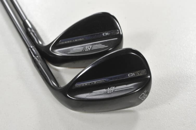 Titleist Vokey SM10 Black Vapor Limited 54*-12D, 60*-08M Wedge Set Steel #218606