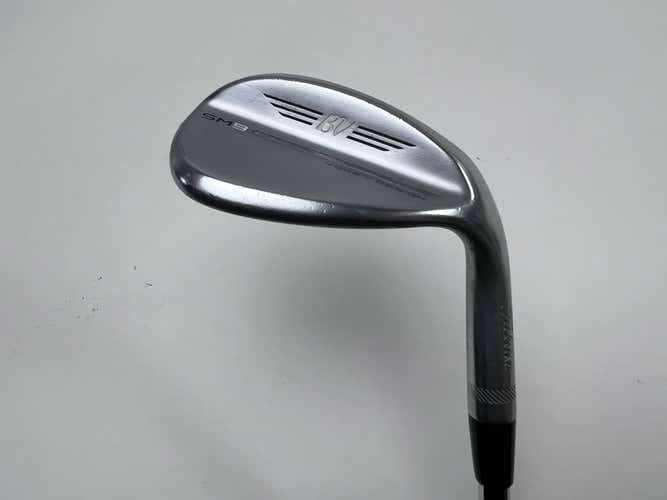 Titleist Vokey SM9 Tour Chrome Wedge 58* 12 Bounce D-Grind Wedge Steel Mens RH