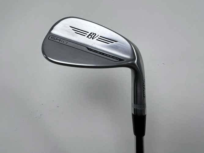 Titleist Vokey SM10 Tour Chrome Wedge 46* 10 Bounce F-Grind Wedge Steel Mens RH