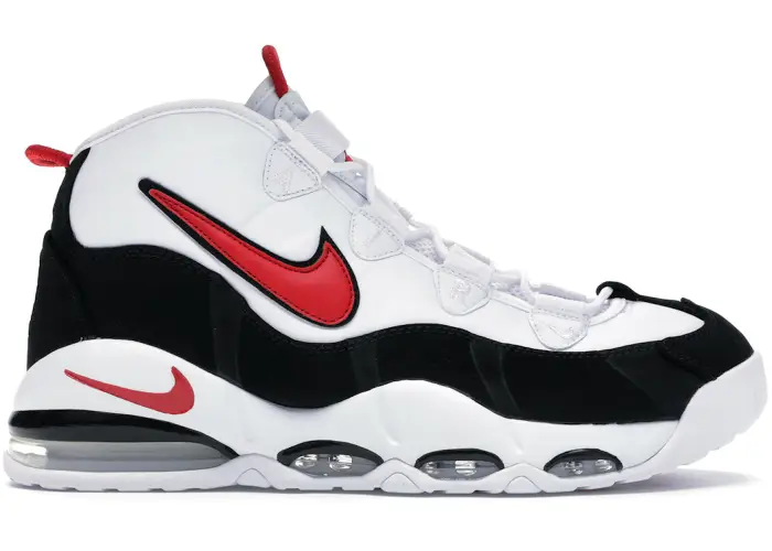 Size 10.5 - Nike Air Max Uptempo 95 White Red Black (NO BOX) CK0892-101