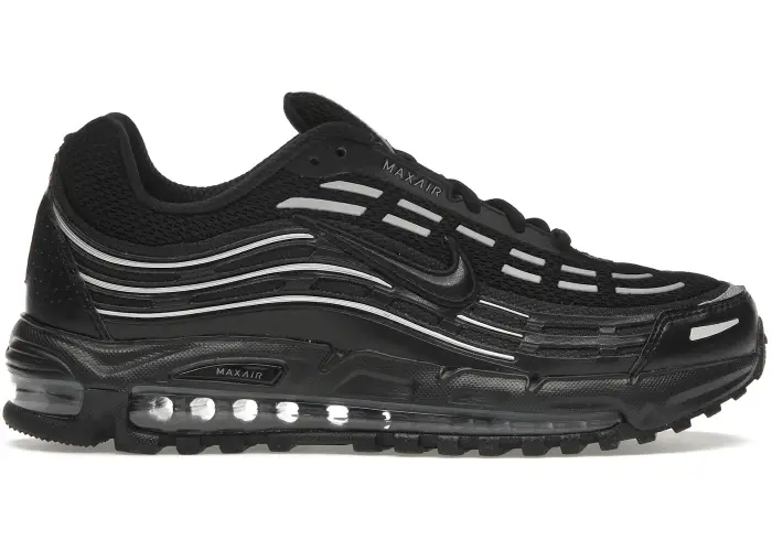 Size 10.5 - Nike Air Max TL 2.5 Black Metallic Silver (NO BOX) FZ4110-002