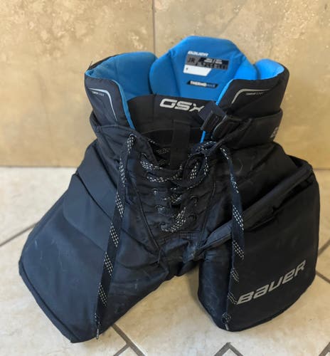 Junior Small Bauer GSX Hockey Goalie Pants (Used)