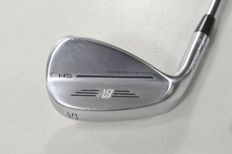 LEFT HANDED Titleist Vokey SM9 Tour Chrome 52*-08F Wedge BV Steel # 218457