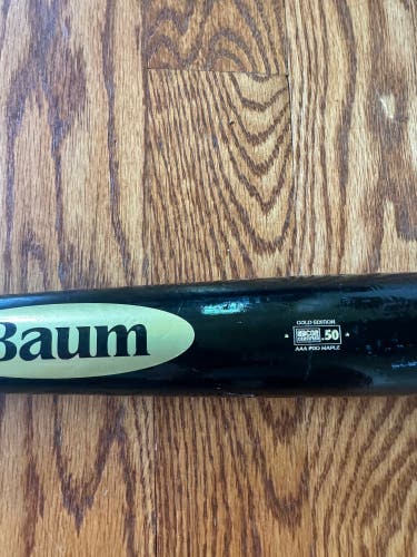 2025 Baum Gold Stock Wood Composite BBCOR Certified Bat (-3) 29 oz 32" (Used)