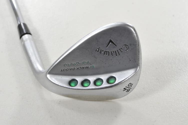 Callaway Mack Daddy PM Grind 64*-10 Wedge KBS Tour-V Wedge Flex RH Steel #218635