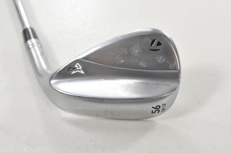 TaylorMade Milled Grind 4 Satin 56*-12 Wedge DG 115g Wedge Flex Steel #218241