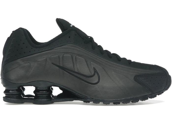 Size 8.5 - Nike Shox R4 Black Bright Crimson ( NO BOX) HQ1988-001