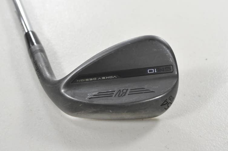 Titleist Vokey SM10 Jet Black 54*-12D Wedge DG S200 Stiff Flex RH Steel #218641