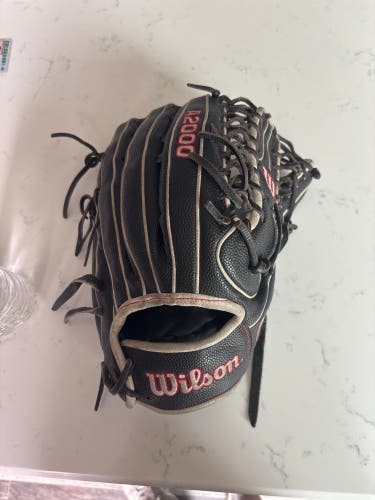 2023 Wilson A2000 RH Outfield Baseball Glove 12.75" (Used)