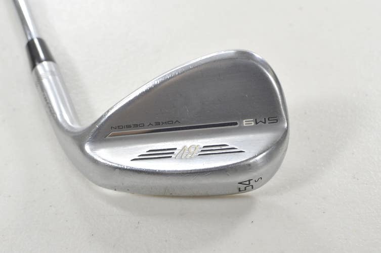Titleist Vokey SM9 Tour Chrome 54*-10S Wedge Right BV Wedge Flex Steel #218664