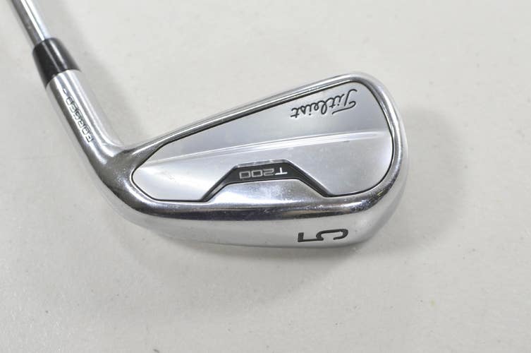 Titleist T200 2021 Single 5 Iron Stiff Flex Right Steel #215413