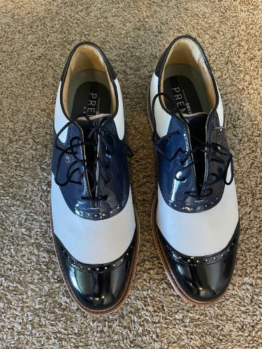 Men's Size M 12.0 (W 13.0) Footjoy Dryjoys Premiere Series Golf Shoes (Used)