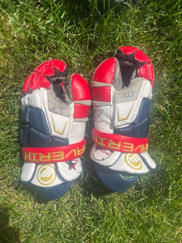 Maverik showtime M5 Lacrosse Goalie Gloves (Used)