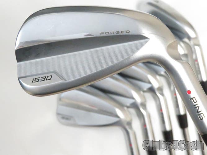 PING i530 Irons Red Dot Dynamic Gold Mid 115 S300 4-P .. CLEAN