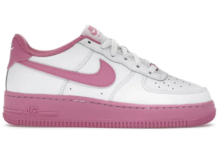 Size 5.5Y - Nike Air Force 1 Low White Magic Flamingo (GS) IB4411-100