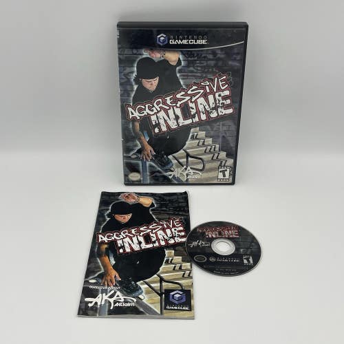 Aggressive Inline (Nintendo GameCube, 2002) CIB Complete W/ Manual