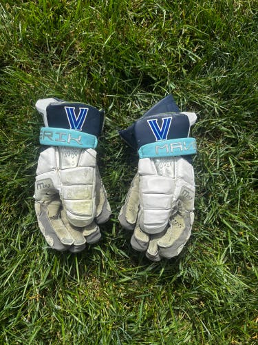 Villanova Maverik Max Lacrosse Gloves (Team Issue)
