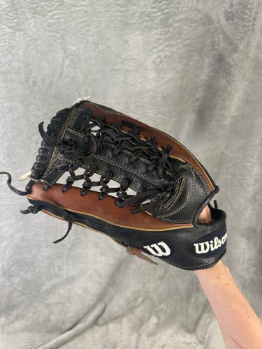 Brown Wilson A2K LH Outfield Baseball Glove 12.5" (Used)