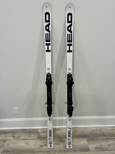 Racing 186 cm HEAD WC Rebels e-GS RD Skis With Bindings (Used)