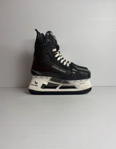 Used Size 5.5 Fit 2 Intermediate Bauer Supreme Shadow Pro Stock Hockey Skates - Red