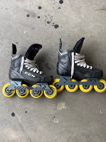 CCM Super Tacks 9350 Inline Skates Regular Width Size 3 (Used)