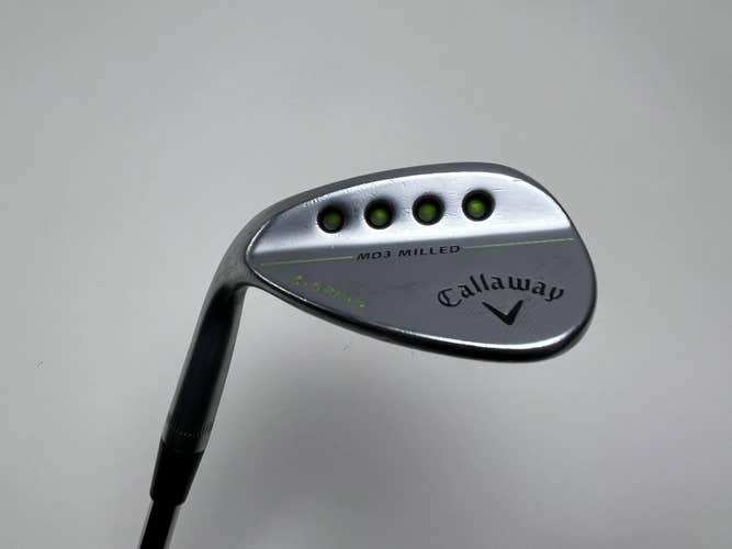 LEFTY Callaway MD3 Milled Chrome S-Grind Sand Wedge 56* 10 Bounce S-Grind DG LH