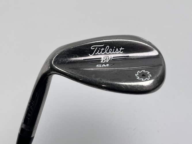 Titleist Vokey SM7 Brushed Steel Lob Wedge LW 60* 8 Bounce M-Grind Wedge LH