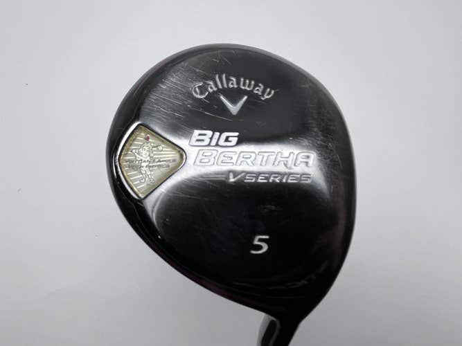Callaway Big Bertha V Series 5 Fairway Wood 18* Bassara e52x5ct 52g Senior RH