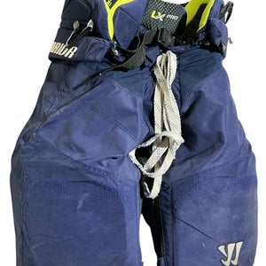 Warrior Alpha LX PRO Pro Stock Hockey Pants Medium Navy Blue (Used) 7858