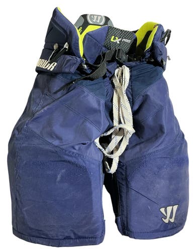 Warrior Alpha LX PRO Pro Stock Hockey Pants Medium Navy Blue (Used) 7858